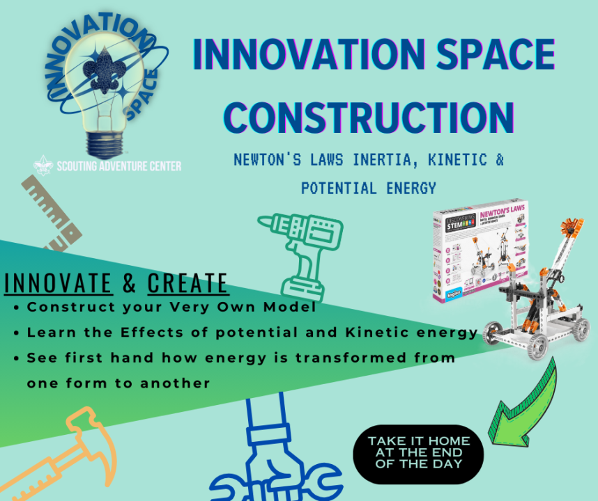 Great Rivers Council - Innovation Space: Construction-Newton's Laws