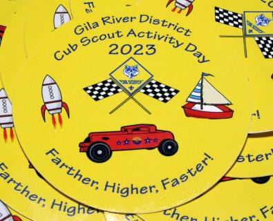 Pinewood Derby Cars and Adventure Requirements