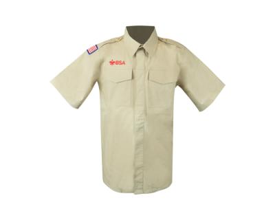 Cub Scout Short Sleeve Uniform Shirt, Navy Blue, Youth Sizes XS-XL